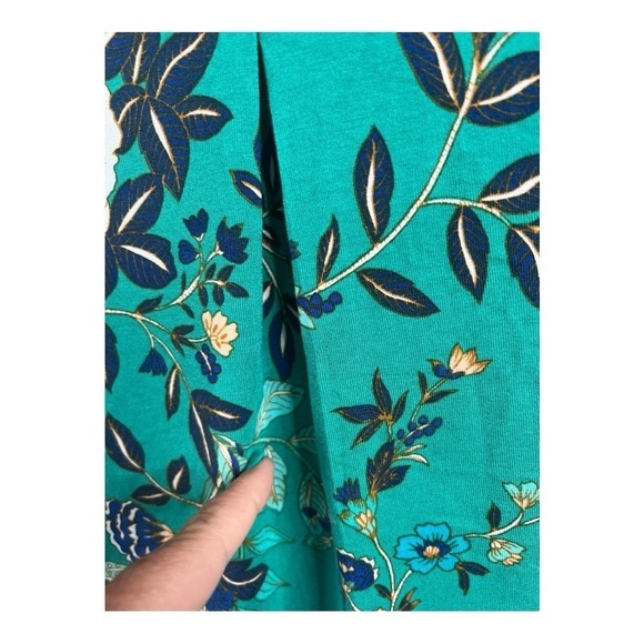 Daniel Rainn Sleeveless Fantine Crochet lace green floral cutout Top NEW Size 2X - Picture 8 of 15